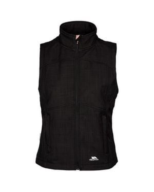 Trespass Mereb Tp50 Softshell Lightweight Vest - Black