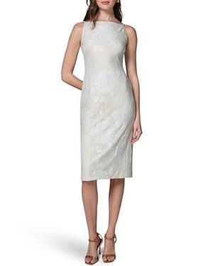 donna karan white dress Women's Cap Sleeve Midi Shirt in Cream Yellow, Size XL The fit Donna Karan Cream Cotton Blend