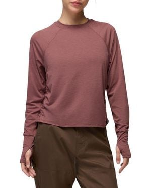 Prana Gathered Long Sleeve T-Shirt