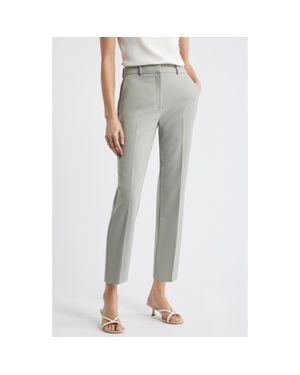 Nordstrom The Lena Slim Cropped Pants - Gray
