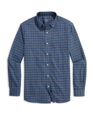 Vineyard Vines Kendrick Plaid Tech Twill Button-Up Shirt - Blue