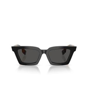 Burberry Briar 52Mm Cat Eye Sunglasses - Black