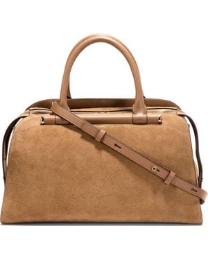 Cole Haan Medium Catherine Leather Satchel - Brown
