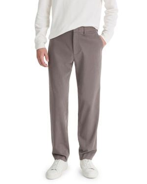 Vince Owen Stretch Cotton Chinos - Gray