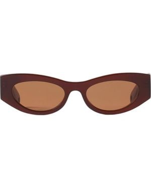 Lanvin Logo Sunglasses - Brown