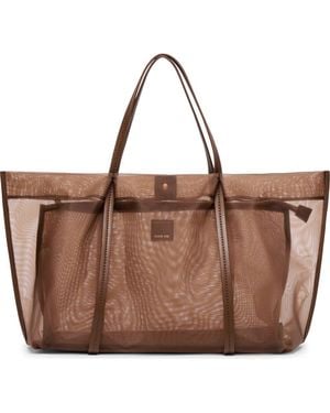 Dolce Vita Aislin Mesh Tote Bag - Brown