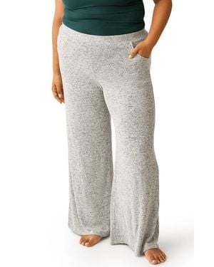 Kindred Bravely Cozyknit Wide Leg Lounge Pant - Multicolor