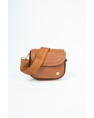 EVA INNOCENTI Monica Crossbody Bag - Brown
