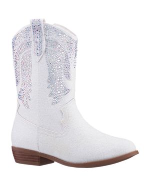 Nina Kids' Hawley Western Boot - White