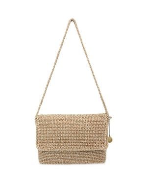 The Sak Marlow Crochet Flap Shoulder - Metallic