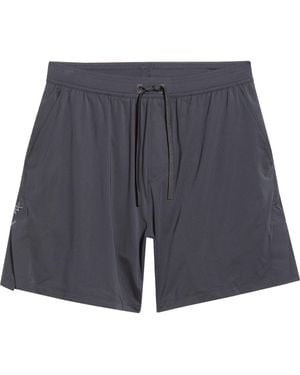 Rhone Endure 6-Inch Lined Training Shorts - Blue