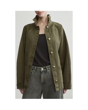 DL1961 Shiloh Highluxe Denim Jacket - Green