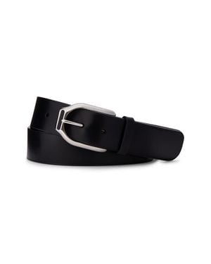Ralph Lauren Vachetta Leather Belt - Black