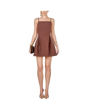 Endless Rose Pleated Flared Minidress