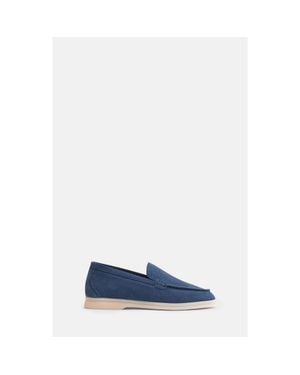 SCAROSSO Ludovico Boy Loafers - Blue