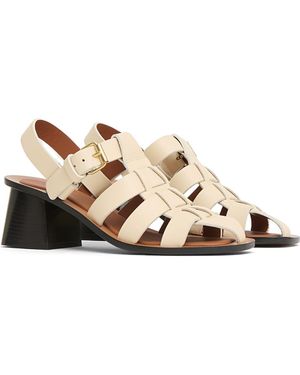 Mansur Gavriel Slingback Fisherman Sandal - Pink