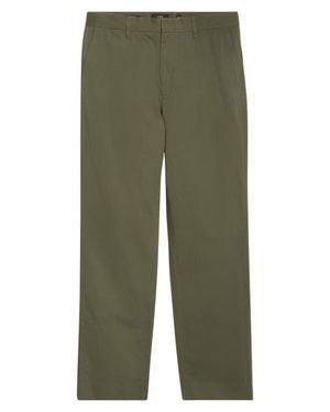 Vince Louie Cotton & Linen Chinos - Green