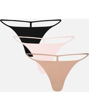 Negative Underwear Glacé String Thong - Black