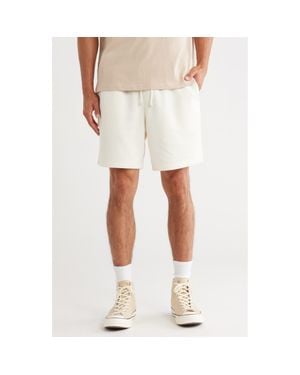 PacSun Fleece Volley Shorts - Natural