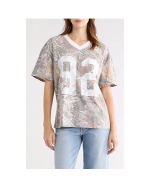 GOLDEN HOUR 92 Star Camo T-Shirt - Gray