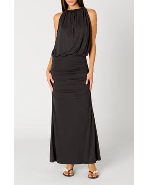 Nia Sebastiano Maxi Dress - Black