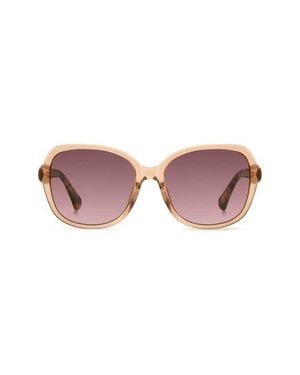 Kate Spade Eliza 57Mm Gradient Round Sunglasses - Pink