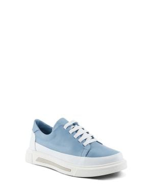 Spring Step Dune Platform Sneaker - Blue