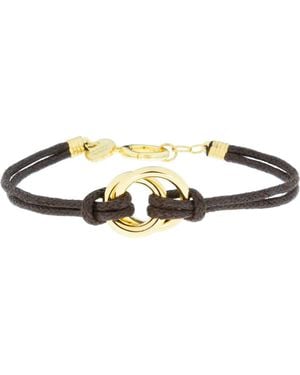 Marlyn Schiff Oakley Cord Bracelet - Metallic