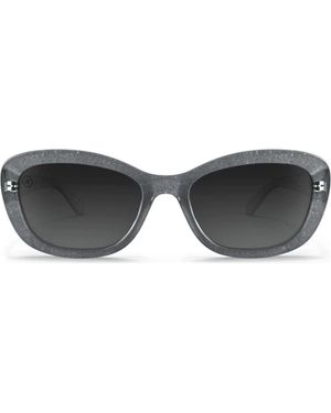 Blenders Eyewear Olivia 54Mm Polarized Cat Eye Sunglasses - Gray