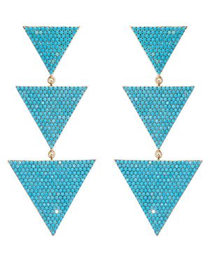Nickho Rey Megan Earrings - Blue