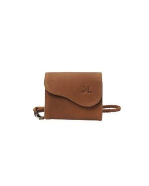 Mandrn Leather Trifold Wallet - Brown