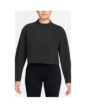 Nike 24.7 Perfectstretch Dri-Fit Crop Trench Jacket - Black