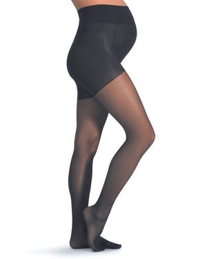Cache Coeur Activ'Light 30 Denier Maternity Tights - Blue