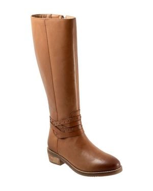 Softwalk Rosetta Knee High Boot - Brown