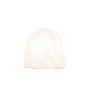 The Celect Cashmere Beanie - White
