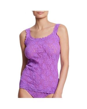 Hanky Panky Signature Lace Camisole - Purple