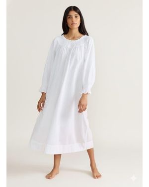 If Only If Georgie Nightdress - White