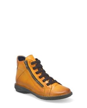 Miz Mooz Preslee Ankle Boot - Orange