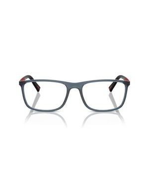 Prada Linea Rossa 57Mm Rectangular Optical Glasses - Multicolor