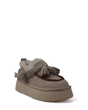 Zigi Markel Faux Fur Tassel Bootie - Brown