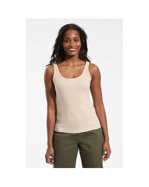 Lands' End Micro Rib Go-To Layering Tank - Green