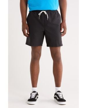 Vans Range Relaxed Water Resistant Sport Shorts - Black