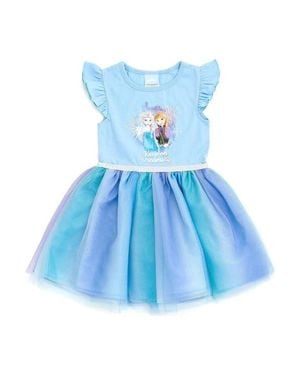 Disney Frozen Tulle Tutu Dress - Blue