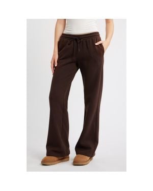 BP. Baggy Flare Leg Sweatpants - Brown