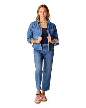 Carve Designs Spencer Straight Leg - Blue