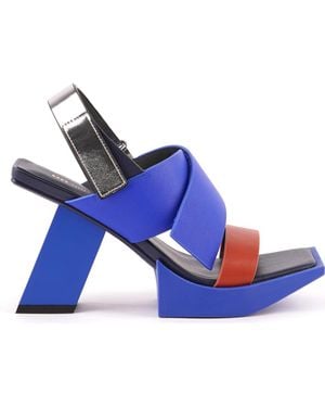 United Nude Construct Hi Sandals - Blue