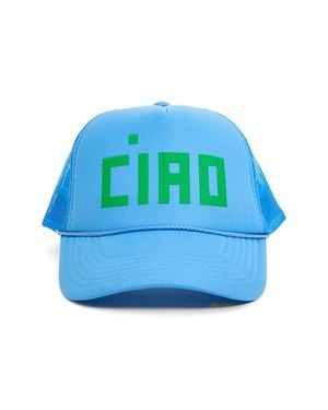 Clare V. Trucker Hat - Blue