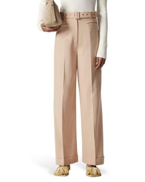 & Other Stories Adwen Belted Pants - Natural