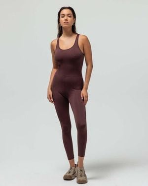 Reformer The Bodysuit With The Keyhole Back - Red