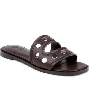 CLERAE Izel Slide Sandal - Brown